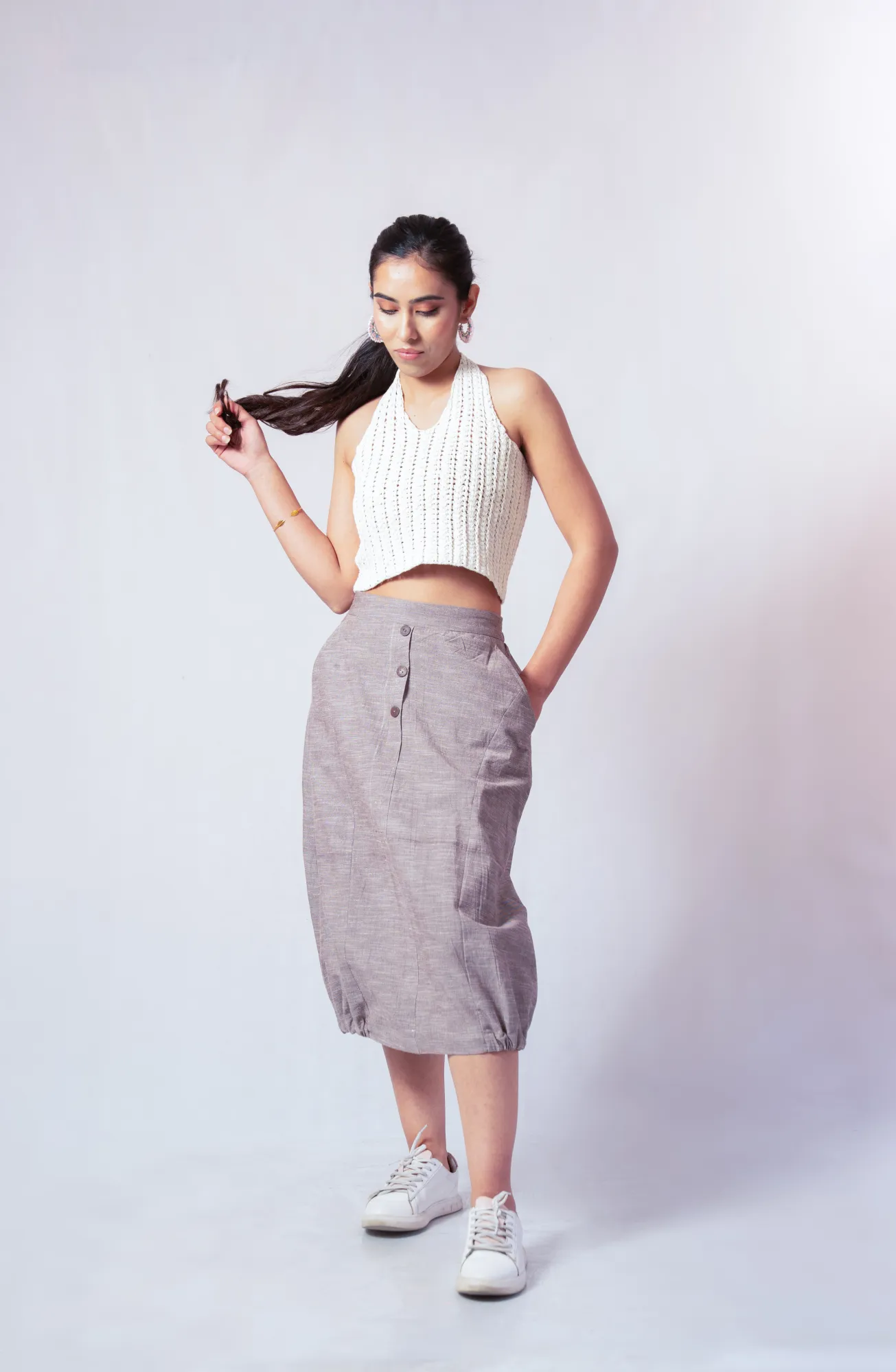 Muna Midi Skirt